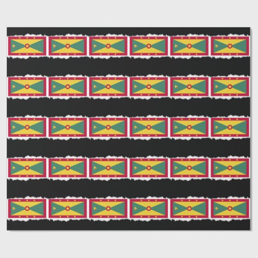 Grenada Flag Cadeaupapier (Vlak)