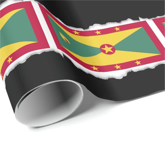 Grenada Flag Cadeaupapier (Rol Hoek)