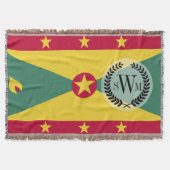 Grenada Flag Deken (Voorkant)