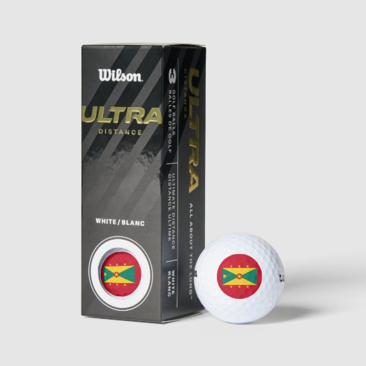 Grenada Flag Golfballen (Verpakking)