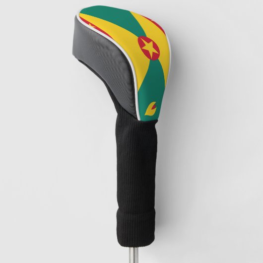 Grenada Flag Golfheadcover (Schuin)