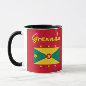 Grenada Flag Grenadian Caribbean Carnival Mas Mok (Links)