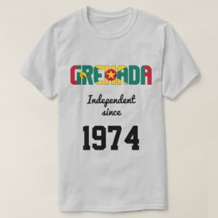 Grenada Flag Independence Celebration T-shirt