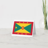 Grenada Flag Kaart (Voorkant)