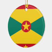 Grenada Flag Keramisch Ornament (Links)