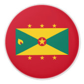 Grenada Flag Keramische Knop (Voorkant)