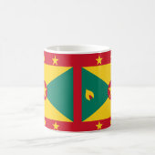 Grenada Flag Keramische Koffie Mok (Center)