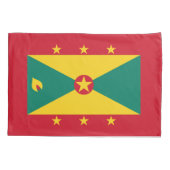 Grenada Flag Kussensloop (Achterkant)