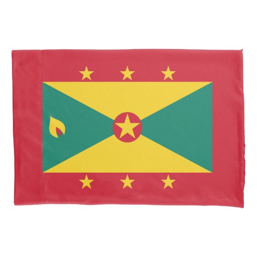 Grenada Flag Kussensloop (Voorkant)