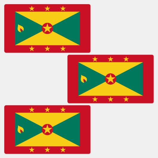 Grenada Flag Labels (Groep)