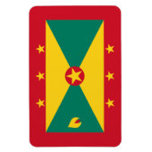 Grenada Flag Magneet (Verticaal)