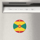 Grenada Flag Magneet (Insitu (Vaatwasser))
