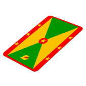 Grenada Flag Magneet (Linkerzijde)