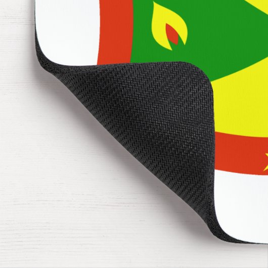 Grenada Flag Mousepad Muismat (Hoek)