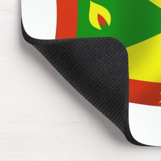 Grenada Flag Mousepad Muismat (Hoek)
