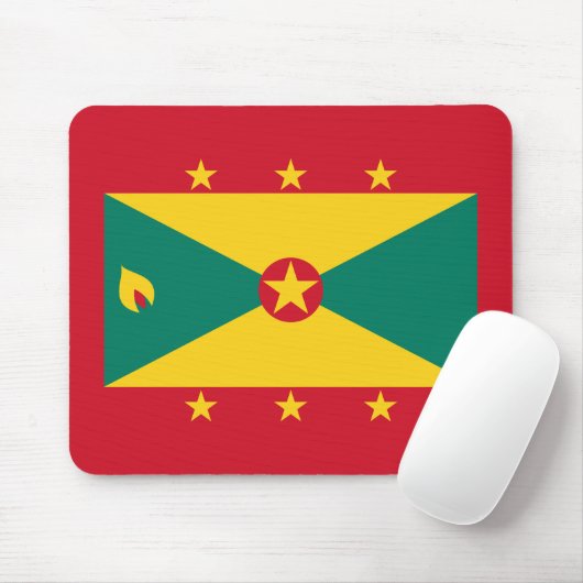 Grenada Flag Muismat (Met muis)