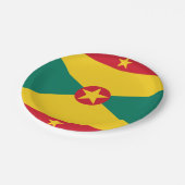 Grenada Flag Papieren Bordje (Gekanteld)