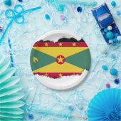 Grenada Flag Papieren Bordje (Feest)