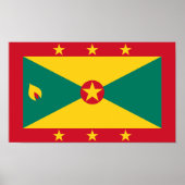 Grenada Flag Poster (Voorkant)