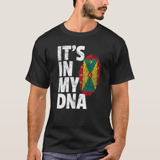 Grenada Flag Pride Country Home Nation Familie T-shirt (Voorkant)