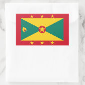 Grenada Flag Rechthoekige Sticker (Tas)