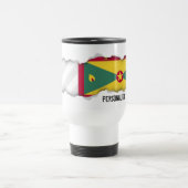 Grenada Flag Reisbeker (Center)