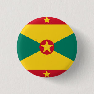 Grenada Flag Ronde Button 3,2 Cm