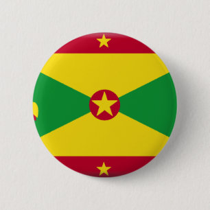 Grenada Flag Ronde Button 5,7 Cm