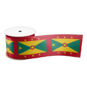 Grenada Flag Satijnen Lint (Spoel)