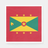 Grenada Flag Servet (Voorkant)