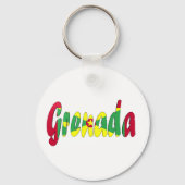 Grenada Flag Sleutelhanger (Voorkant)