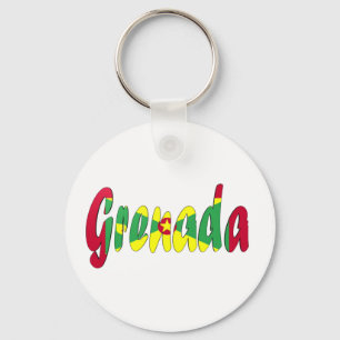Grenada Flag Sleutelhanger