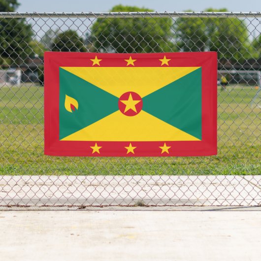 Grenada Flag Spandoek (Insitu)