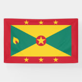 Grenada Flag Spandoek (Horizontaal)