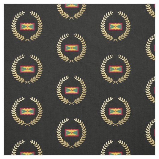 Grenada Flag Stof (Swatch)