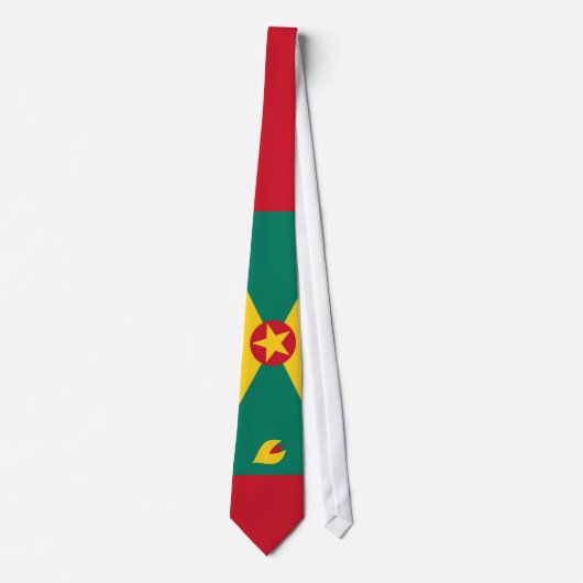 Grenada Flag Stropdas (Voorkant)