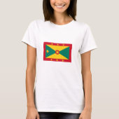 Grenada Flag T-shirt (Voorkant)