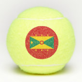 Grenada Flag Tennisballen (Voorkant)