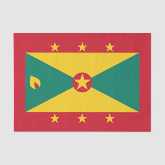 Grenada Flag Tissuepapier (Voorkant)