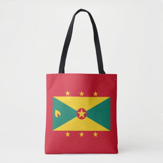 Grenada Flag Tote Bag (Voorkant)