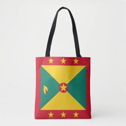 Grenada Flag Tote Bag (Voorkant)
