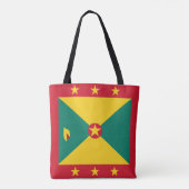 Grenada Flag Tote Bag (Achterkant)