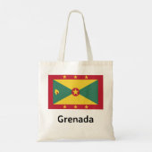 Grenada Flag Tote Bag (Achterkant)