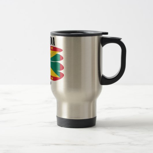 Grenada Flag Travel Mug Reisbeker (Rechts)
