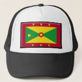 Grenada Flag Trucker Pet (Voorkant)