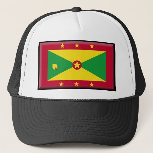Grenada Flag Trucker Pet (Voorkant)