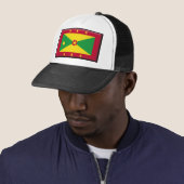 Grenada Flag Trucker Pet (In situ)