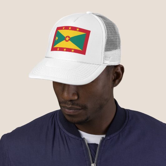 Grenada Flag Trucker Pet (In situ)