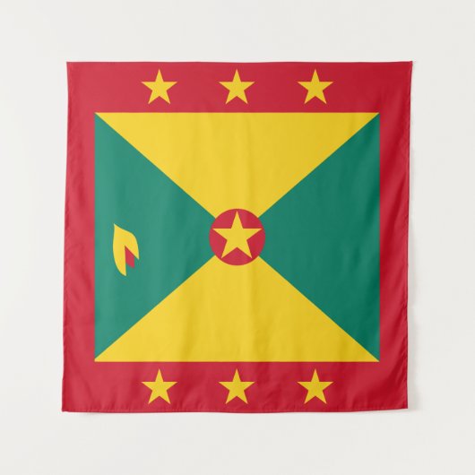 Grenada Flag Wandkleed (Voorkant)
