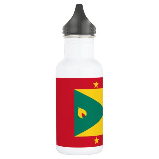 Grenada Flag Waterfles (Links)
